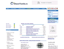 Tablet Screenshot of afaceritextile.ro
